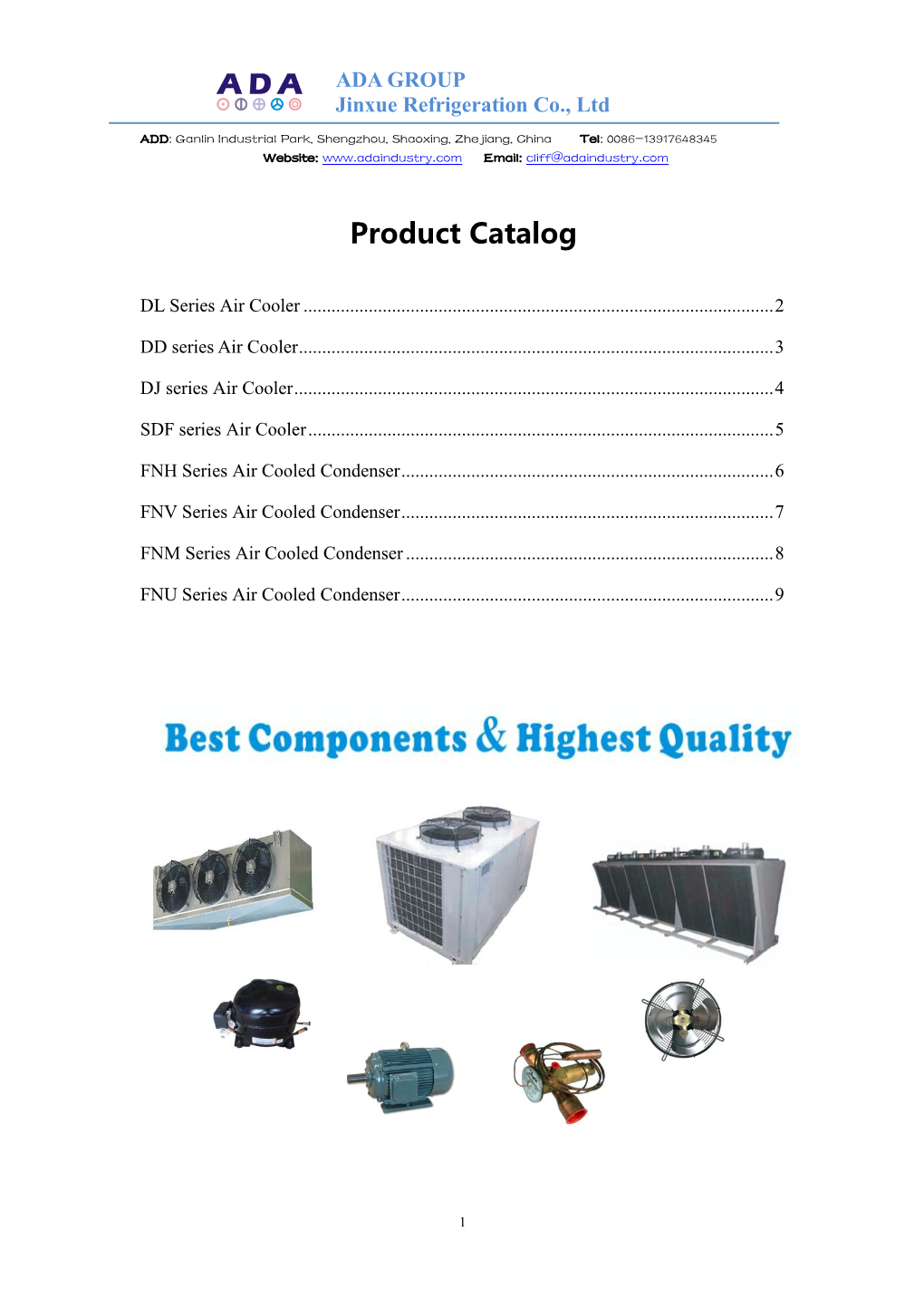 FNH Series Air Cooled Condenser