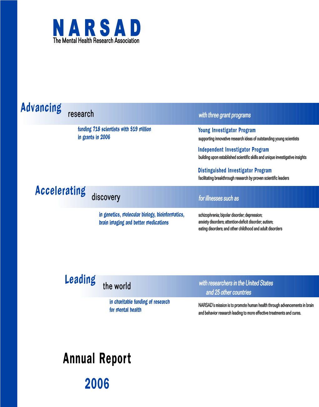 2006 Annual Report Ext. Cover