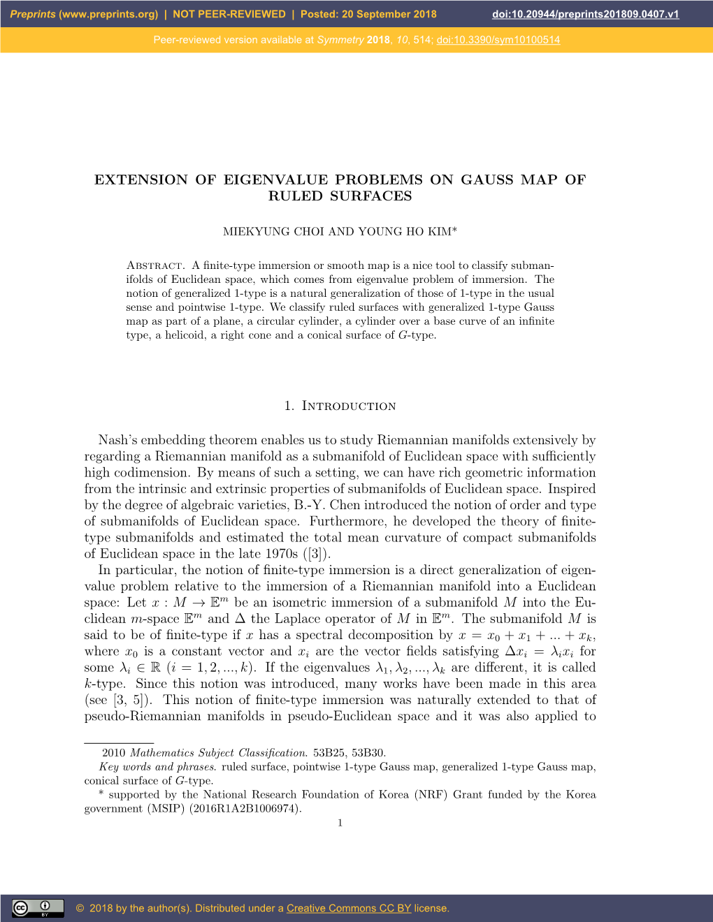 Extension of Eigenvalue Problems on Gauss Map of Ruled Surfaces