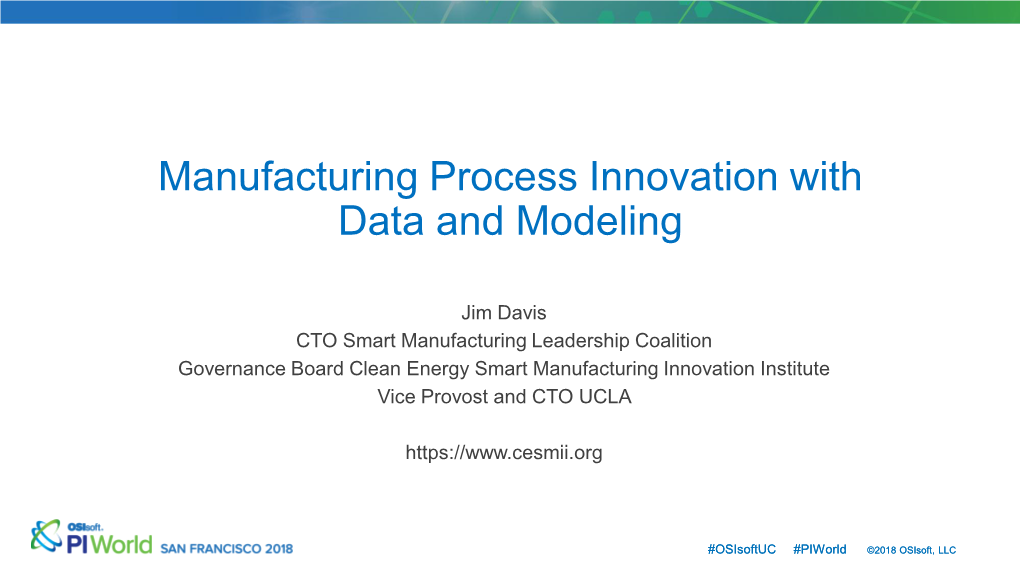 UC18NA-D1IT04 -Caterpillar-Tlewisjdavis-Enhancing-The-Value-Chain-With-The-Pisystem.Pptx