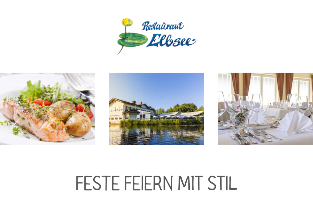 Restaurant Elbsee Tagungen