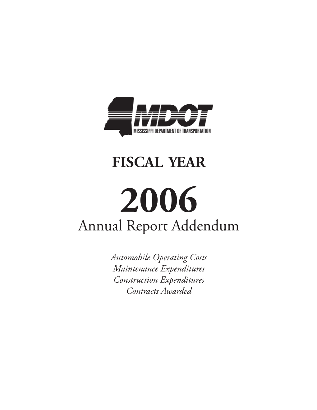 Addendum FY2006.Indd