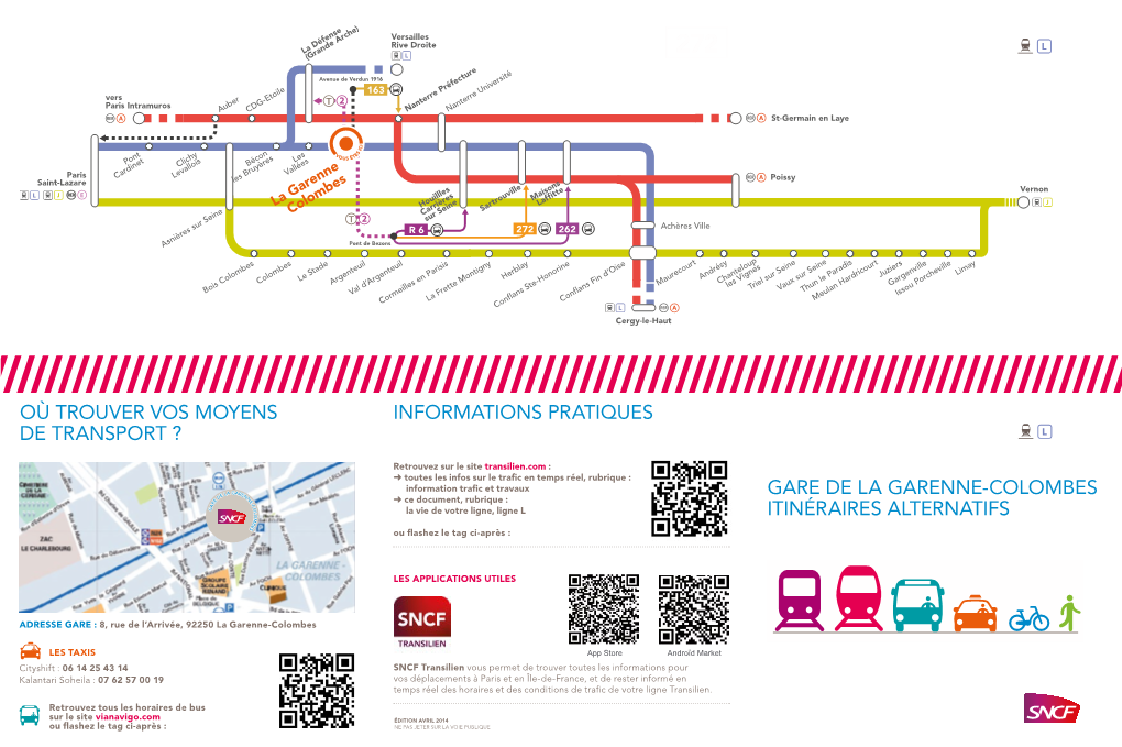 GARE DE LA GARENNE-COLOMBES D N E E ➜ - Ce Document, Rubrique : R C