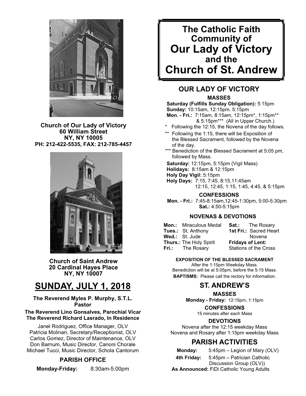 Our Lady of Victory Church of St. Andrew