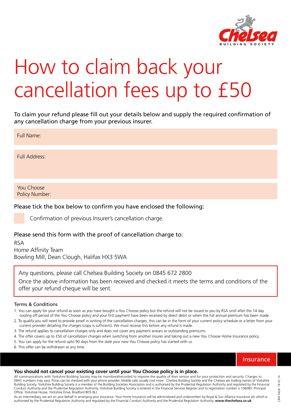 How to Claim Back Your Cancellation Fees up to £50
