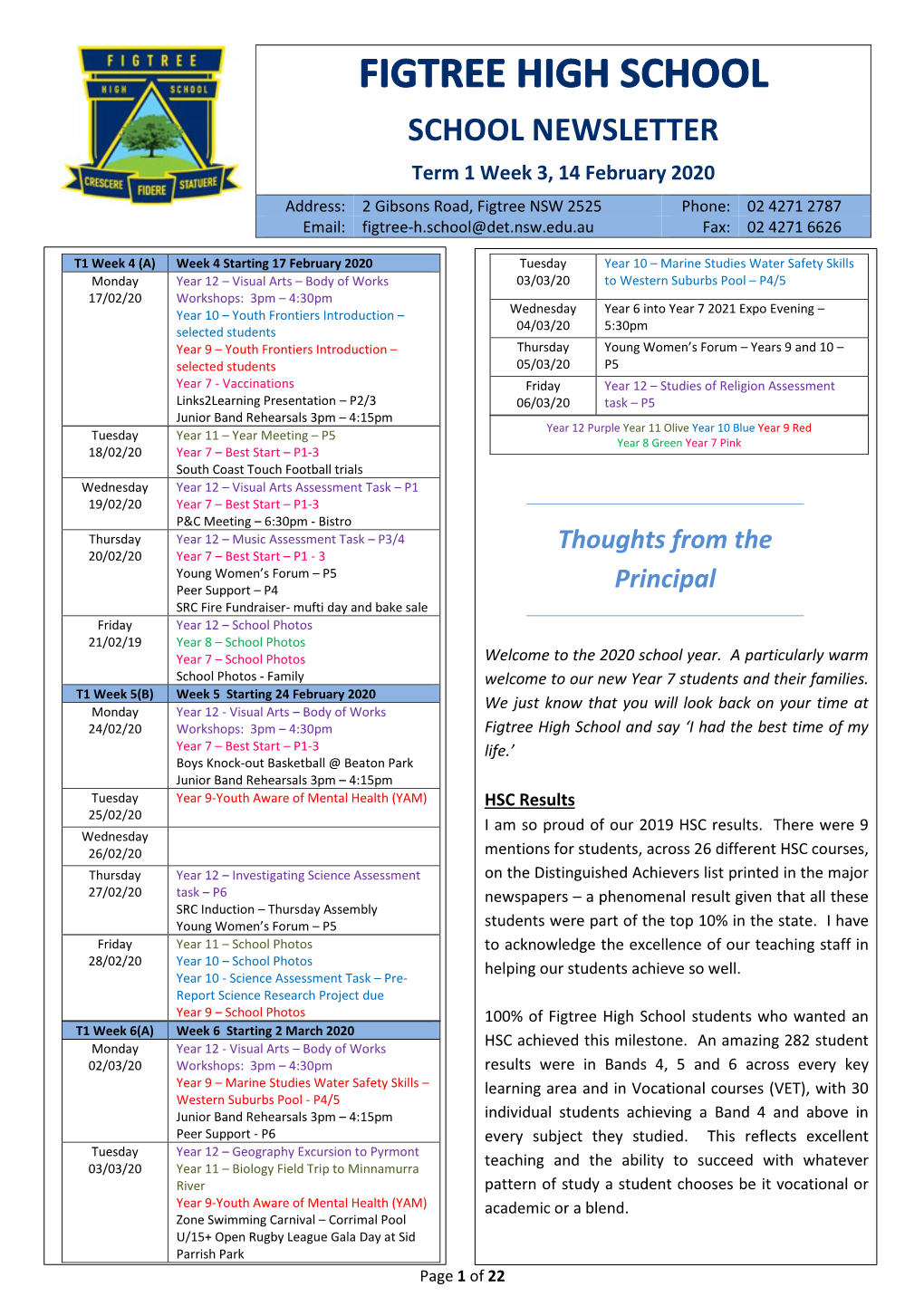 School Newsletter