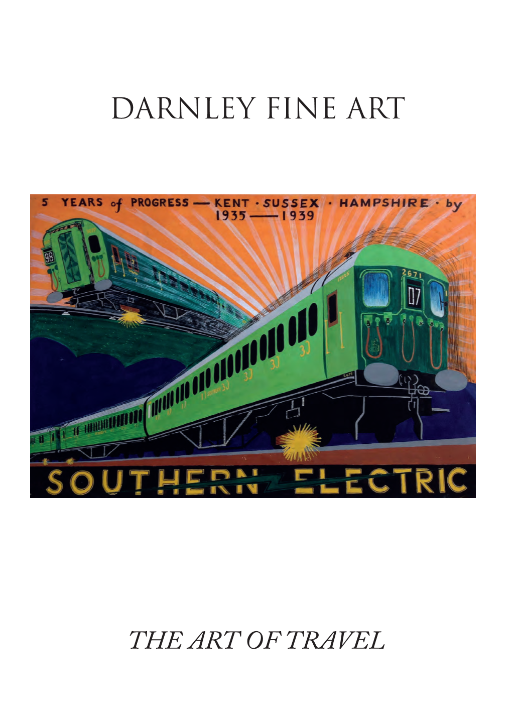 Darnley Art of Travel Catalogue