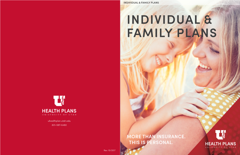 Individual & Family Plans