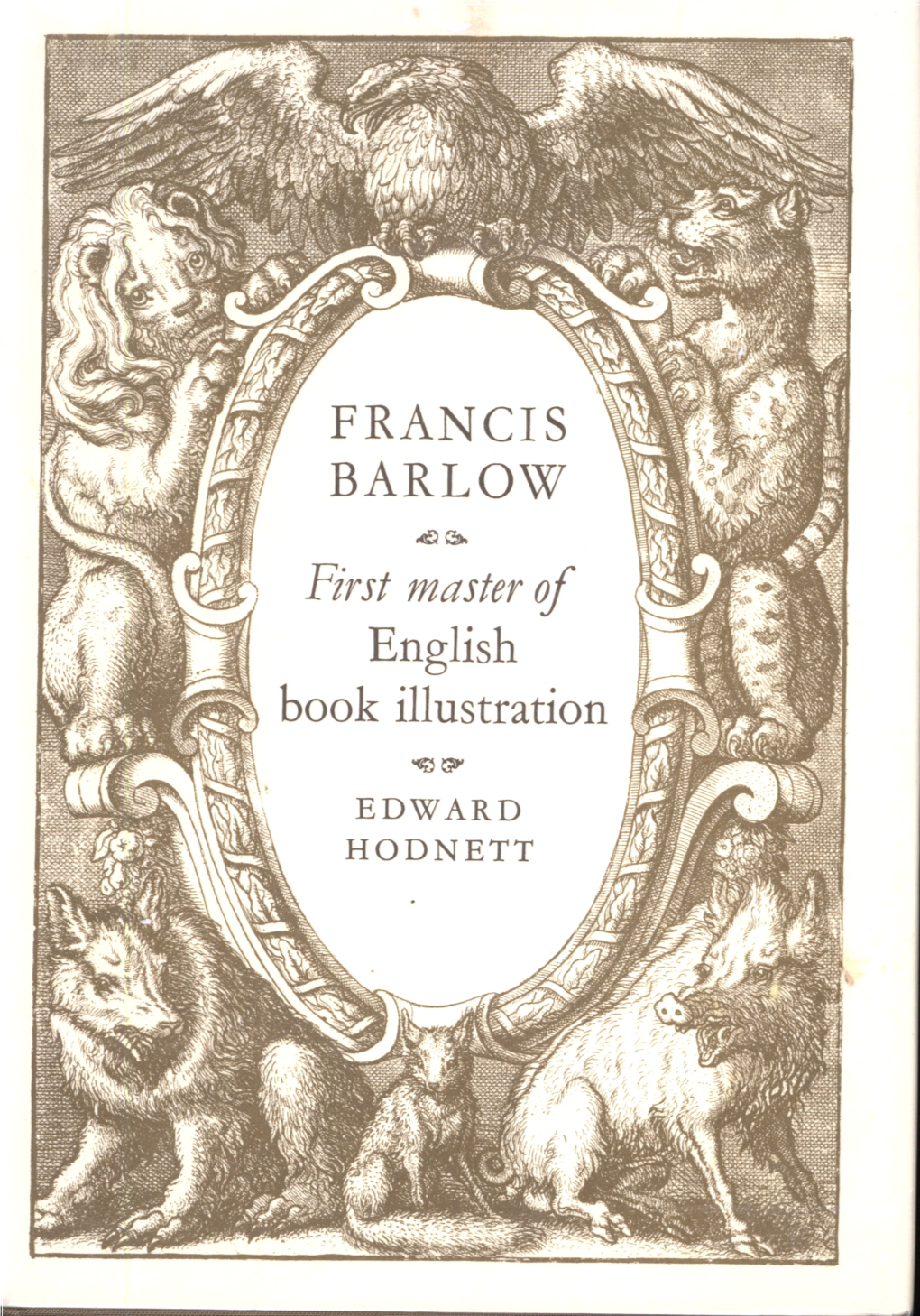 FRANCIS BARLOW English Book Illustration