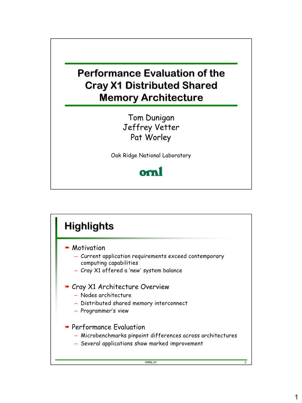 Performance Evaluation of the Cray X1 Distributed Shared Memory Architecture