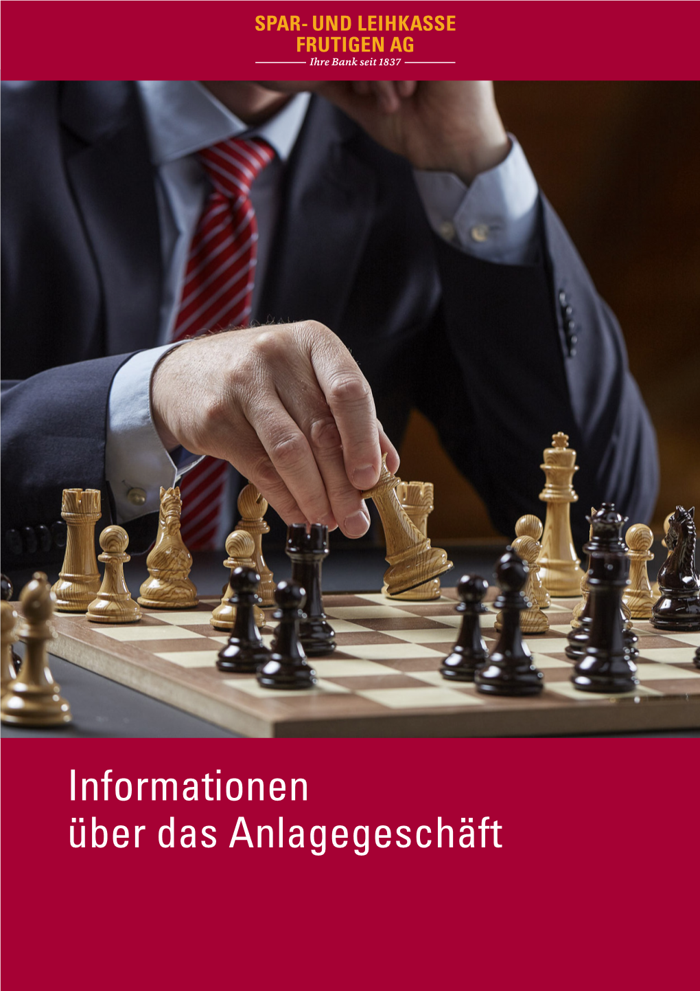 Broschüre Informationen Über Das Anlagegeschäft