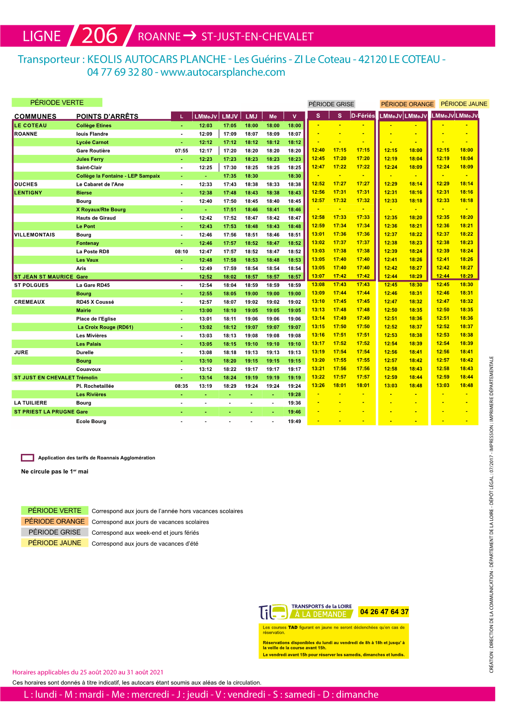 Keolis Autocars Planche