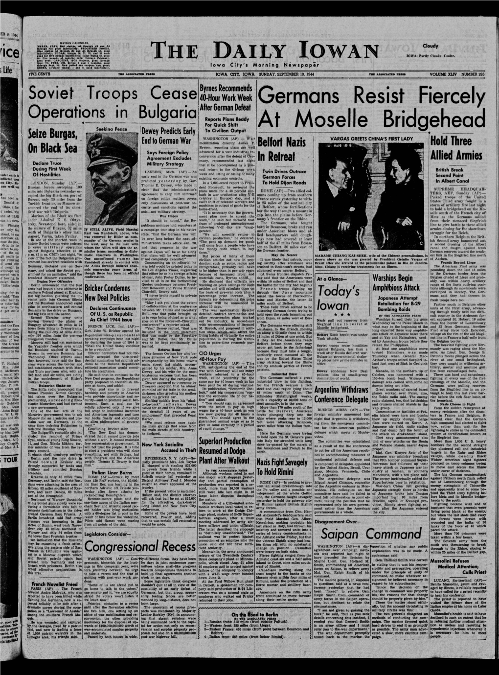 (Iowa City, Iowa), 1944-09-10