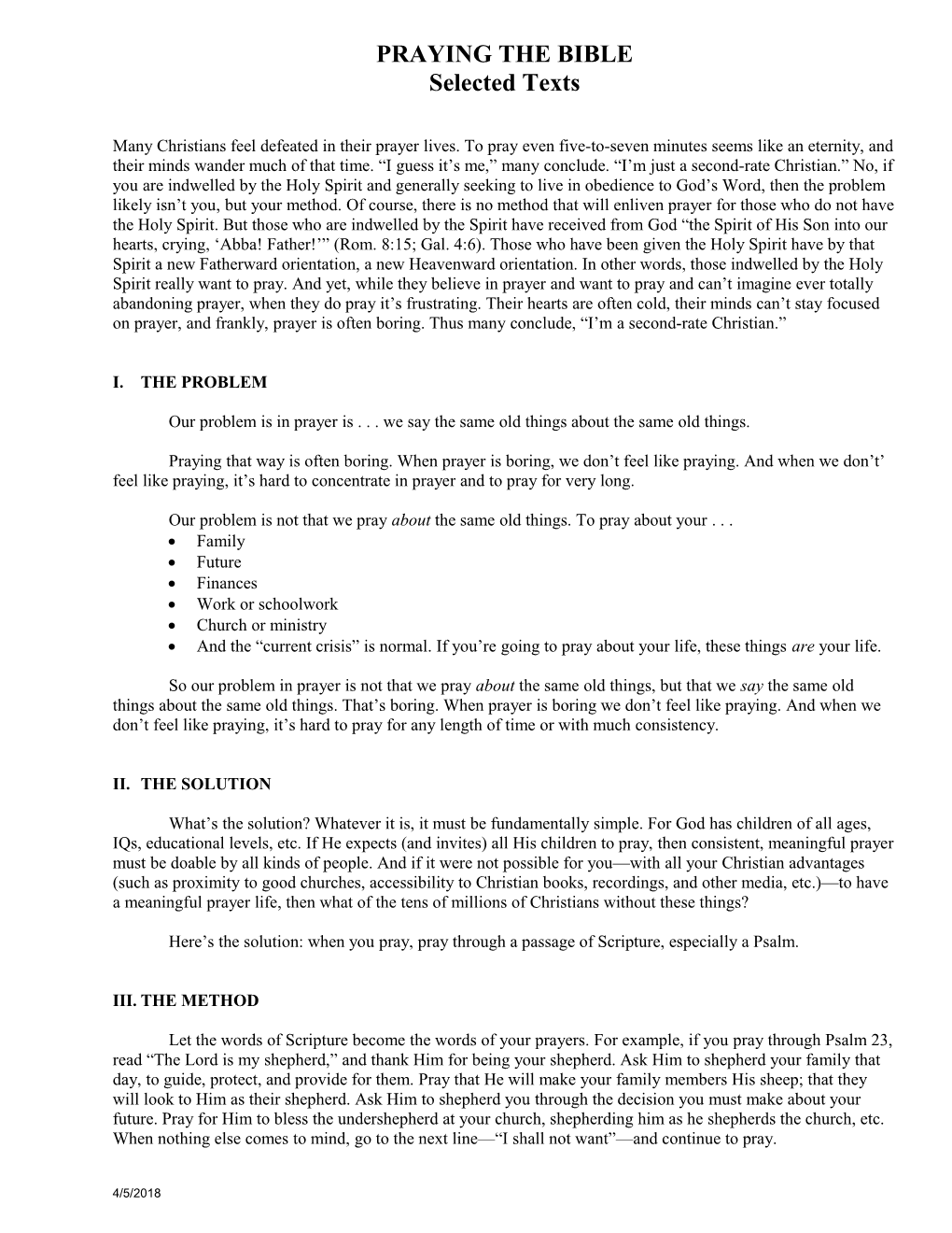 Sermon Note Template