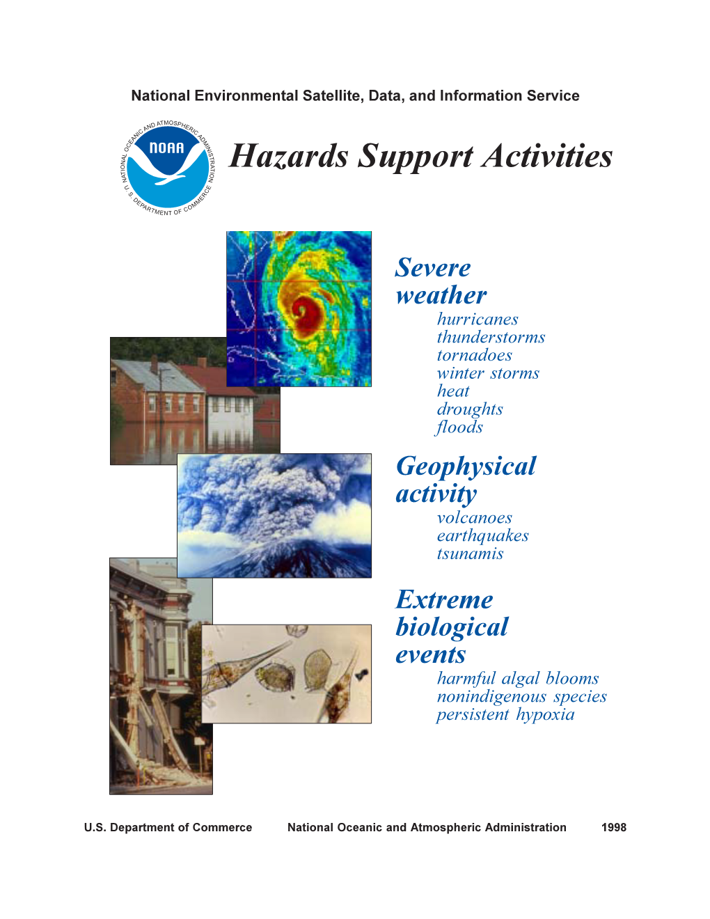 Hazards Support Activities T