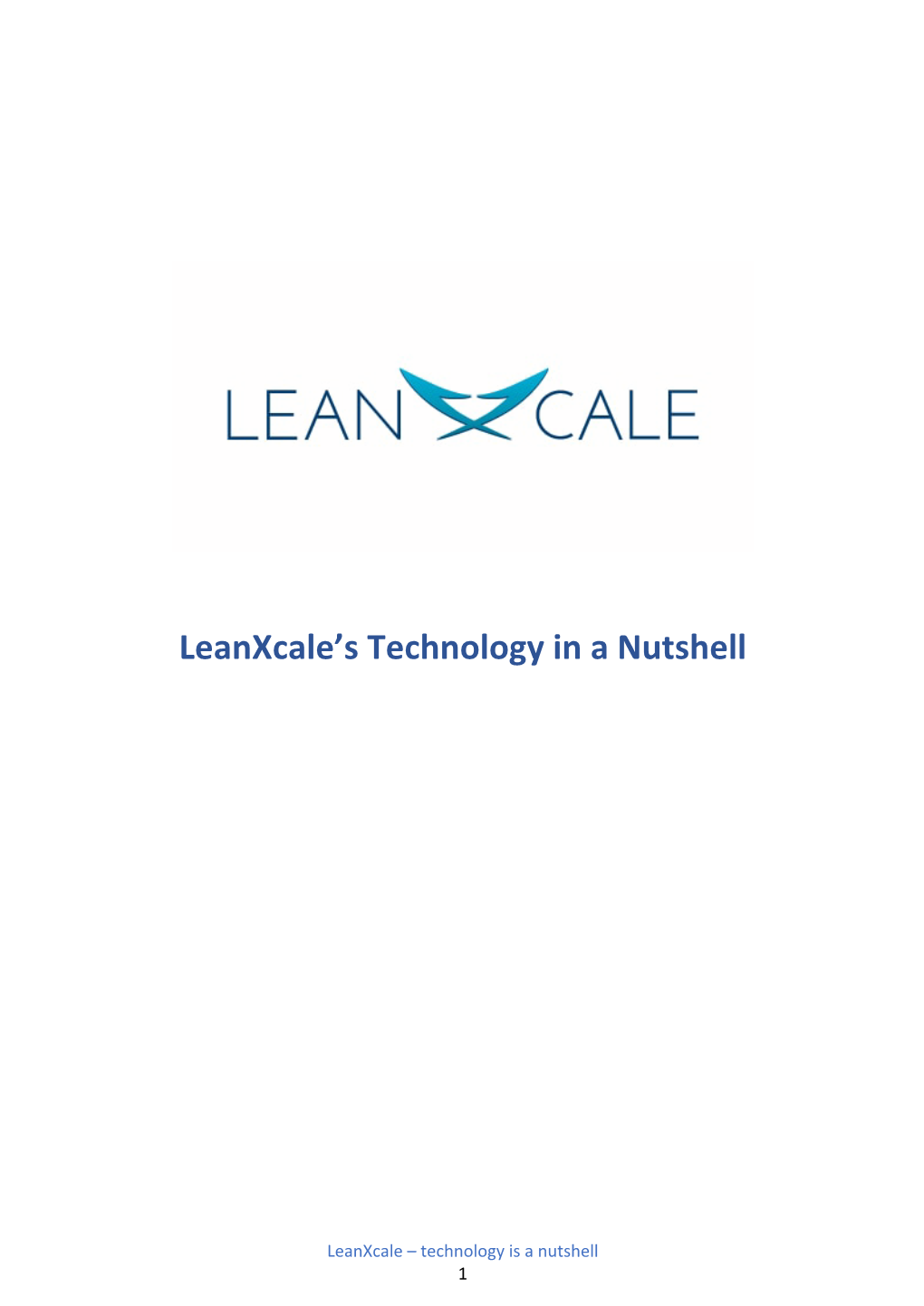 Leanxcale's Technology in a Nutshell