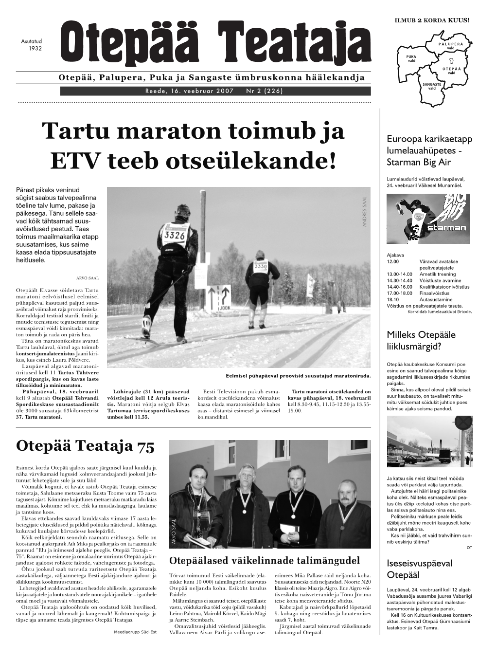 Tartu Maraton Toimub Ja ETV Teeb Otseülekande!