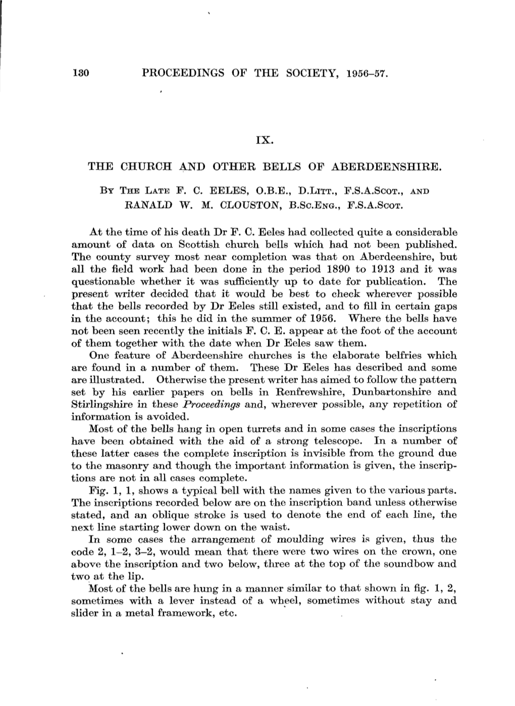 THE CHURCH and OTHER BELLS of ABERDEENSHIRE. 131 a TO* J^ -Canons Ha-Na-Fr-Eu 