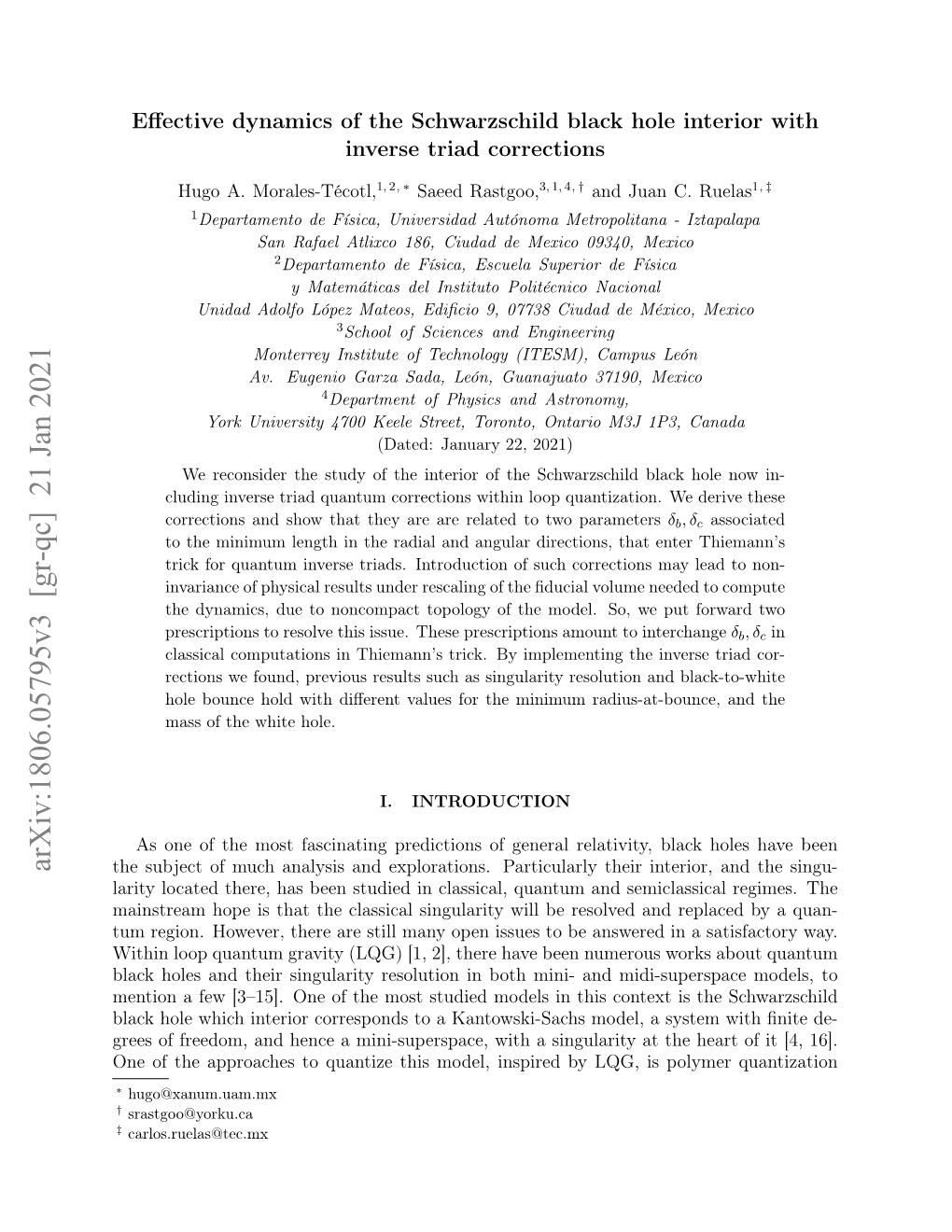 Effective Dynamics of the Schwarzschild Black Hole Interior