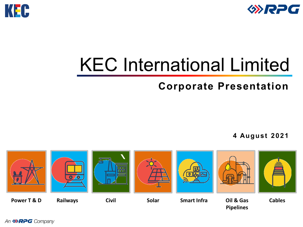 KEC : Corporate Presentation