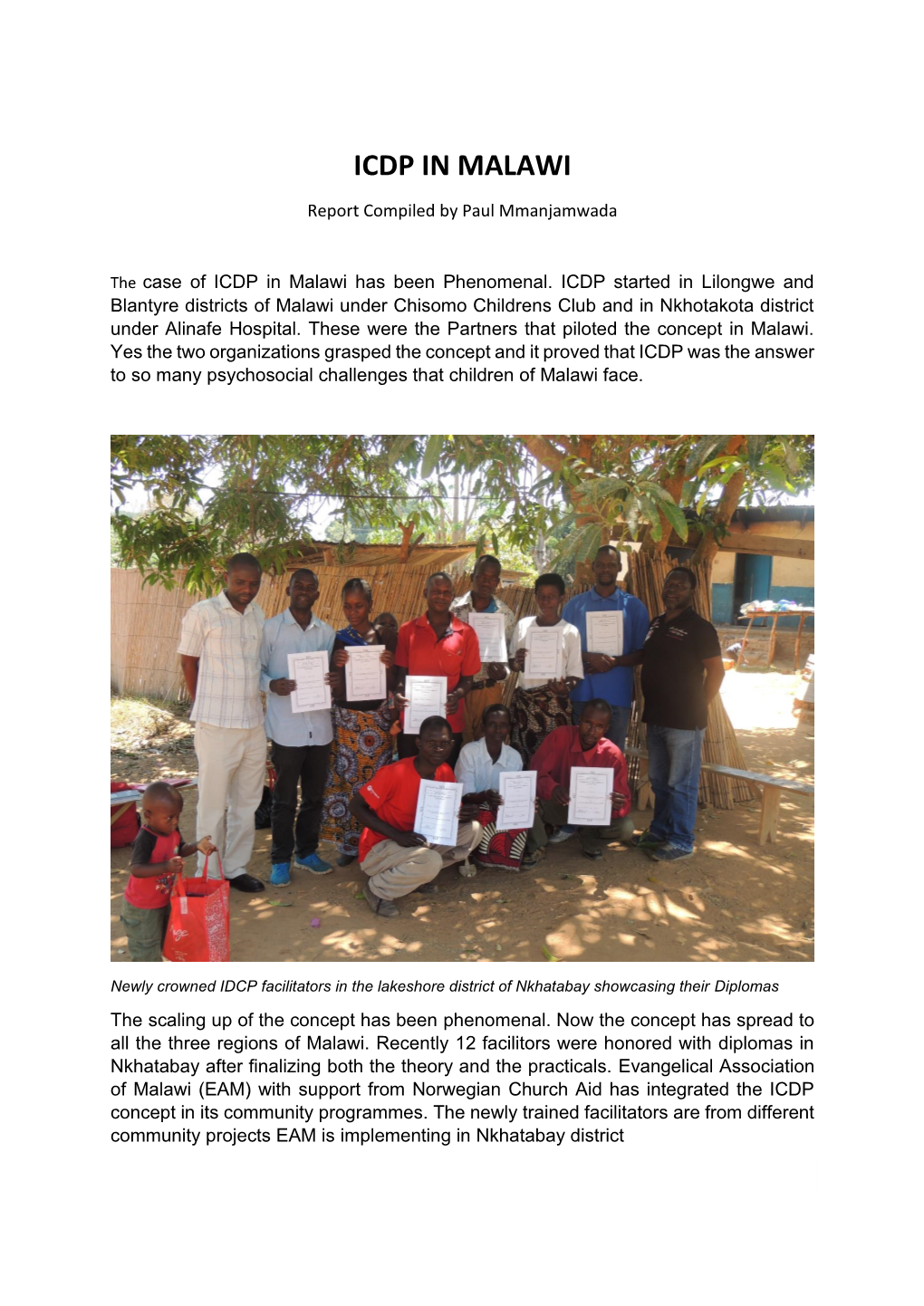 Icdp in Malawi