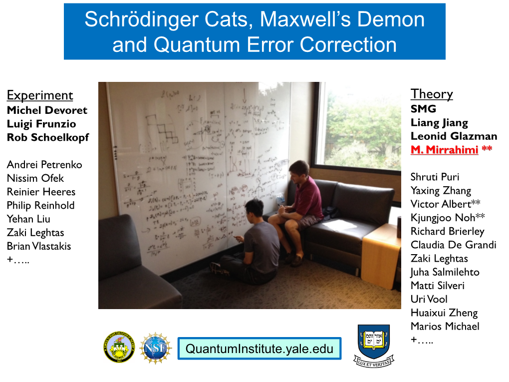 Introduction to Quantum Error Correction