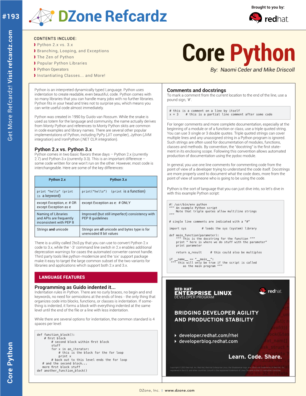 Core Python ❱ Python Operators By: Naomi Ceder and Mike Driscoll ❱ Instantiating Classes