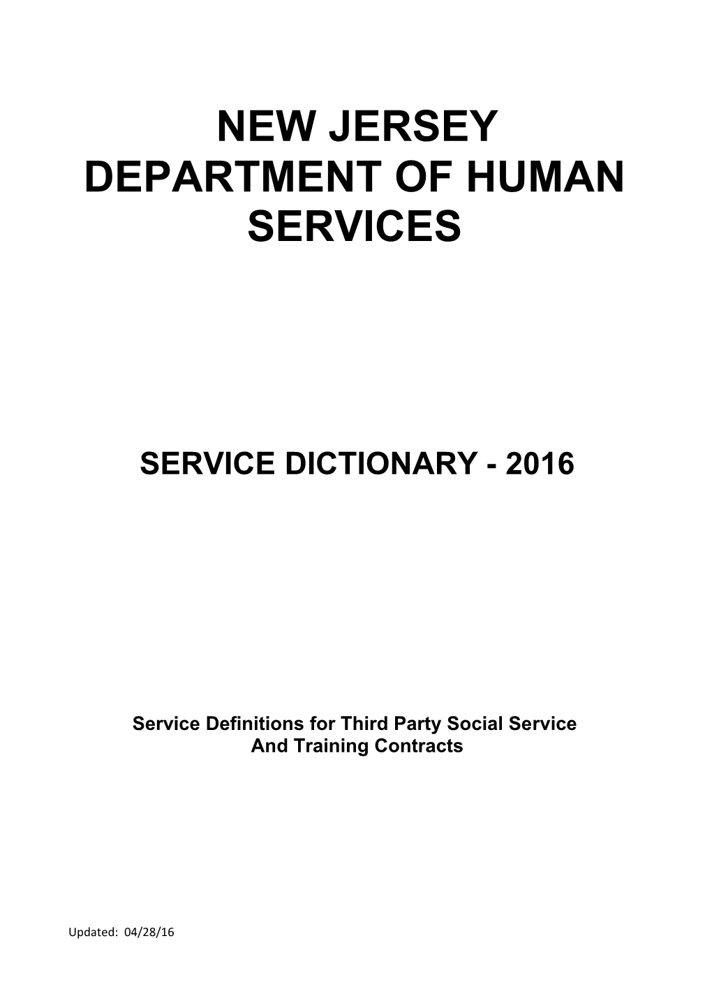 2016 DHS Service Dictionary 12.5.16