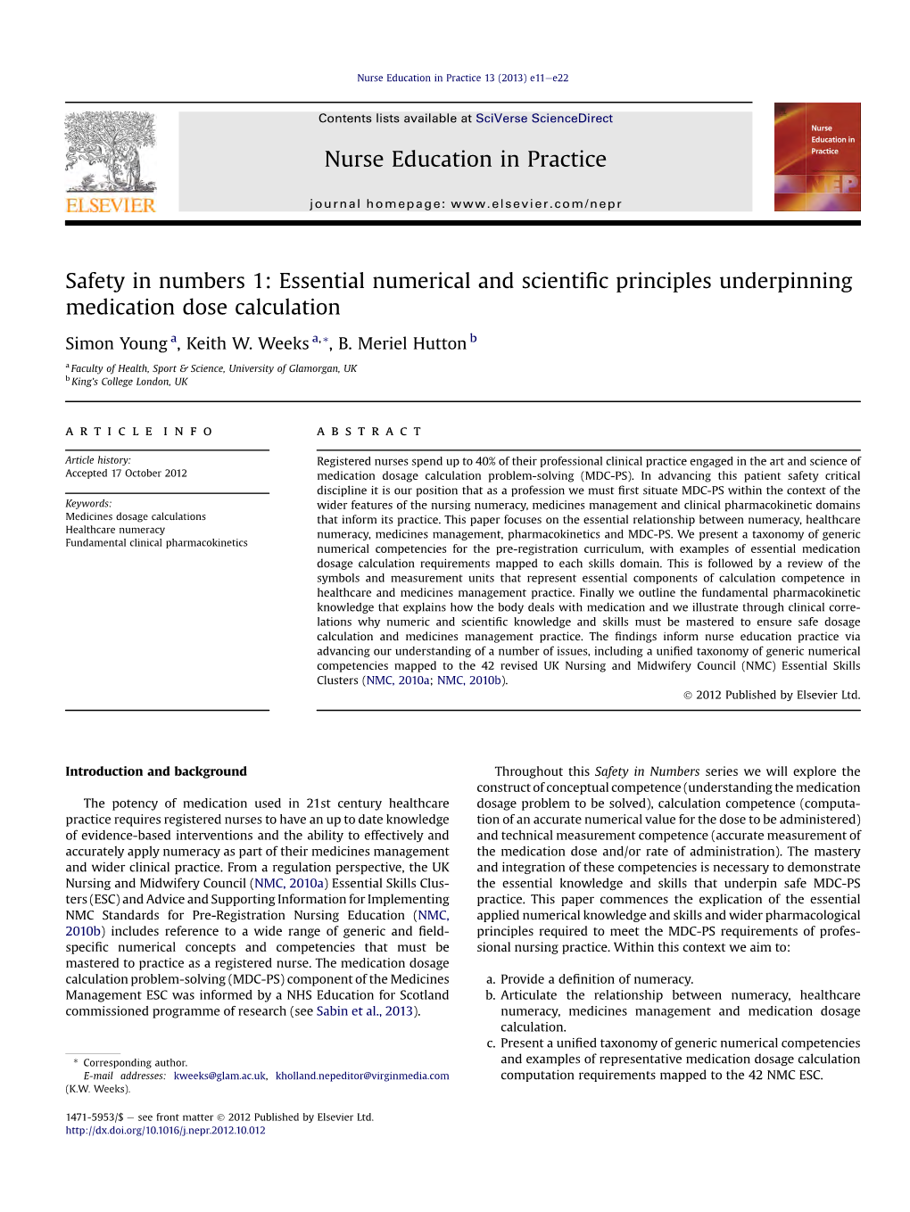 Young Medication Dose Calcul