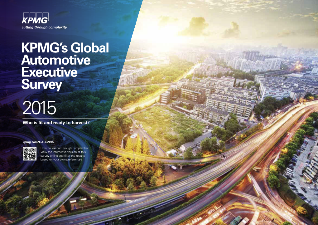 KPMG's Global Automotive Executive Survey