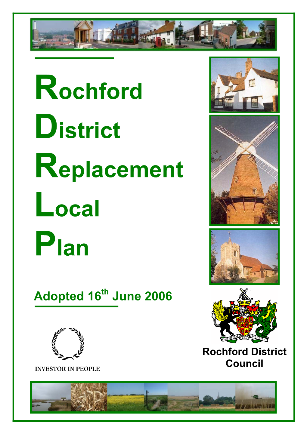 Rochford District Replacement Local Plan 2006