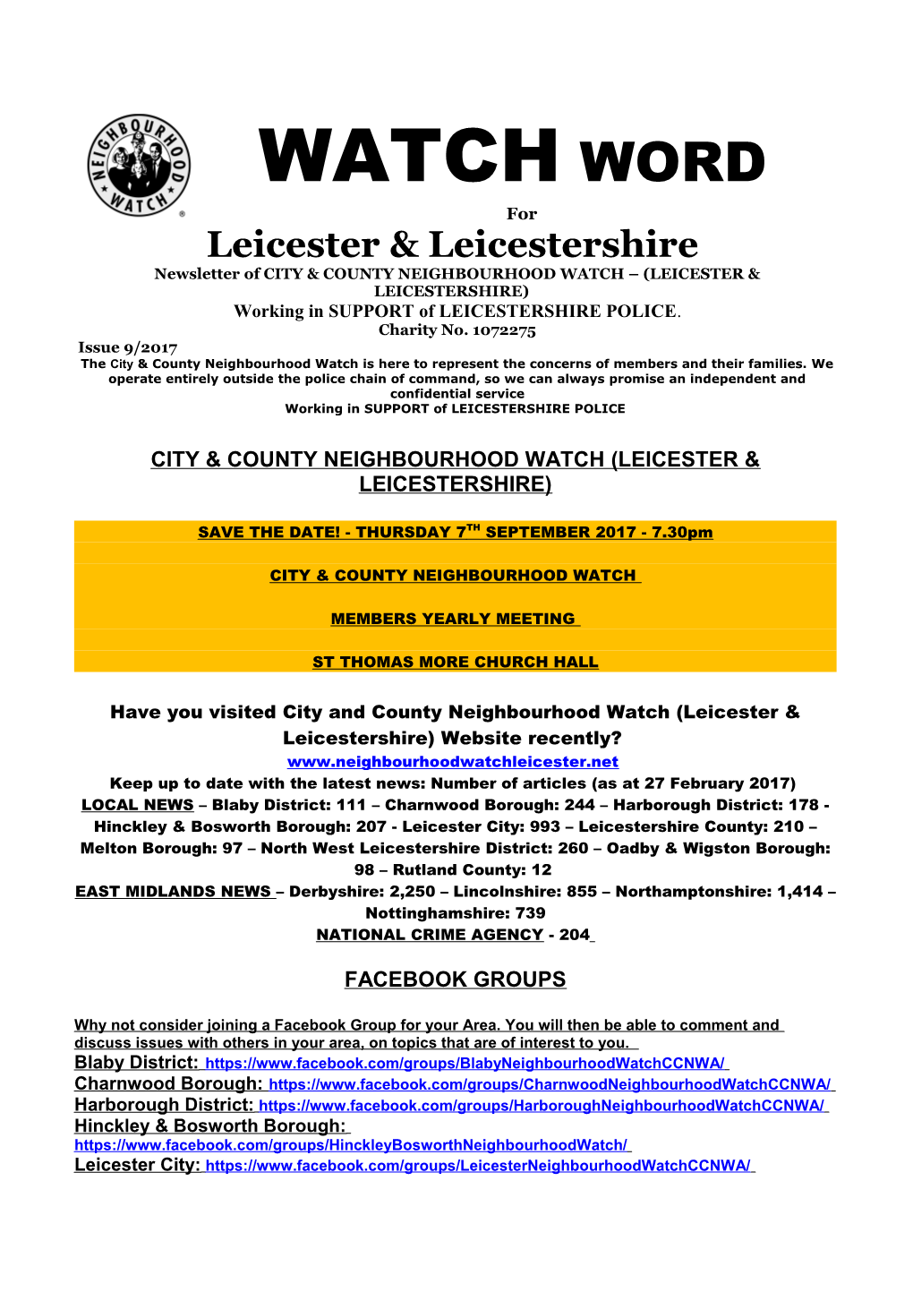 Leicester & Leicestershire s3