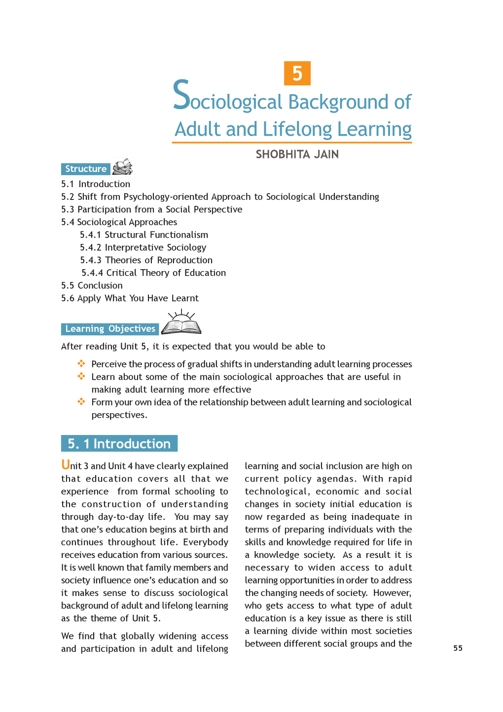 Sociological Background of Adult Education