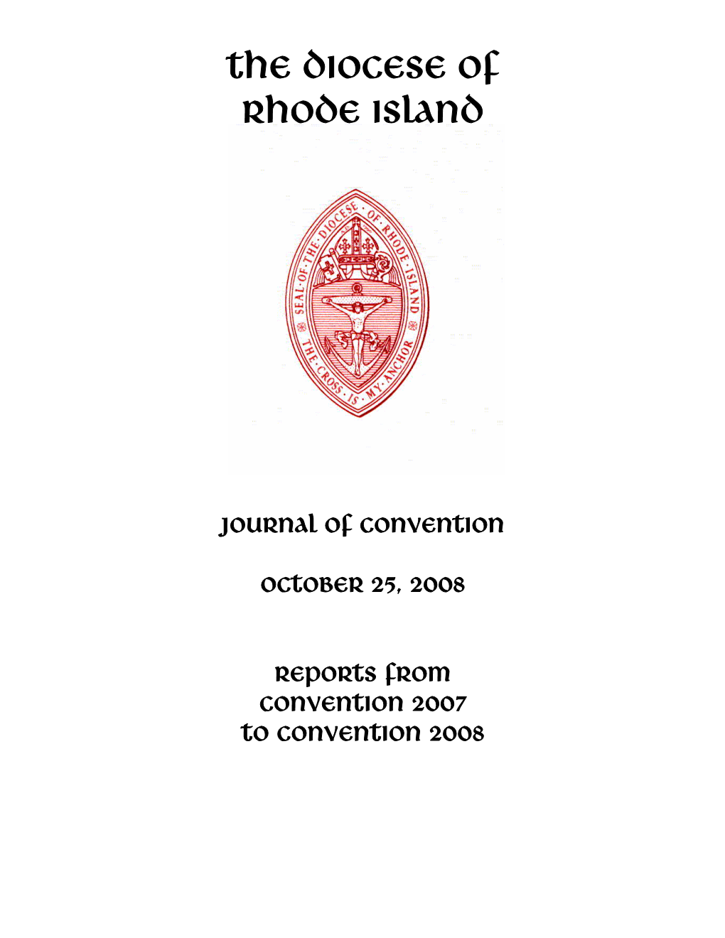 2008 Journal of Convention