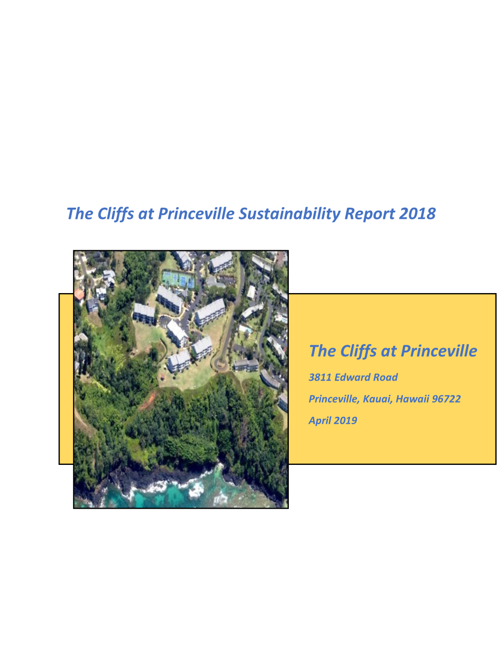 2018 Sustainability Report