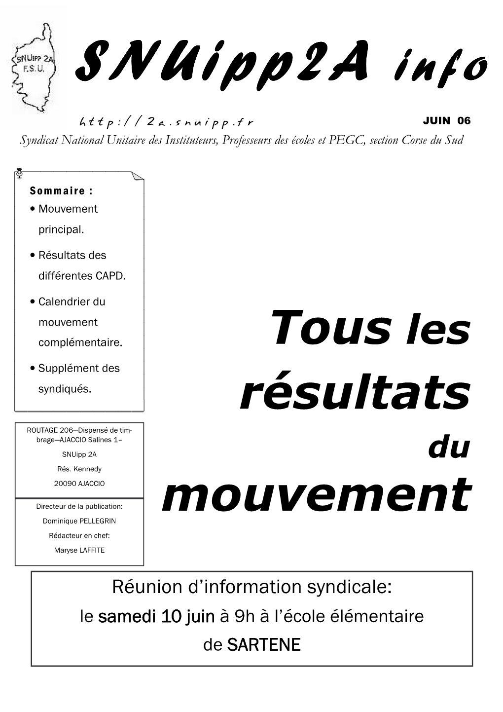 Bulletin Juin 06