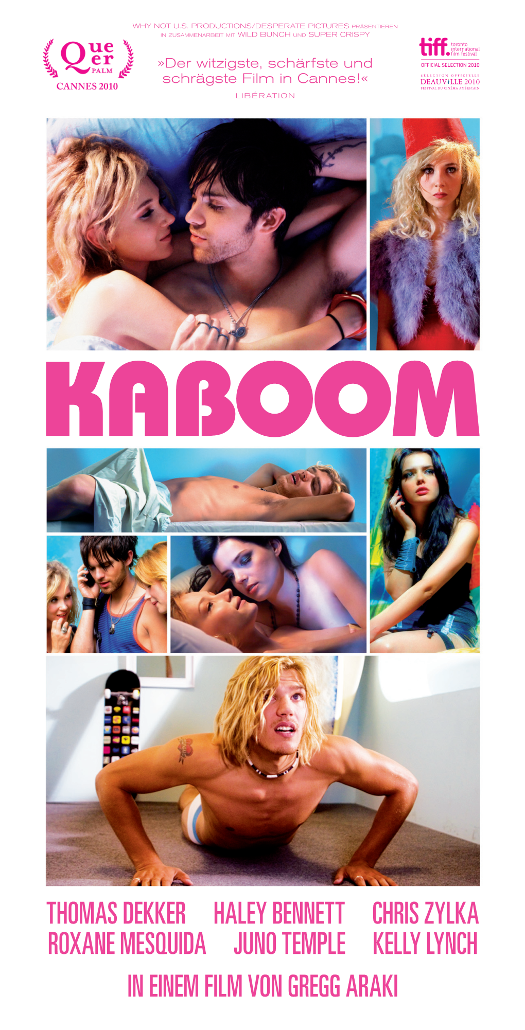 THOMAS DEKKER HALEY BENNETT CHRIS ZYLKA ROXANE MESQUIDA JUNO TEMPLE KELLY LYNCH in Einem Film Von Gregg Araki Ein Film Von Gregg Araki