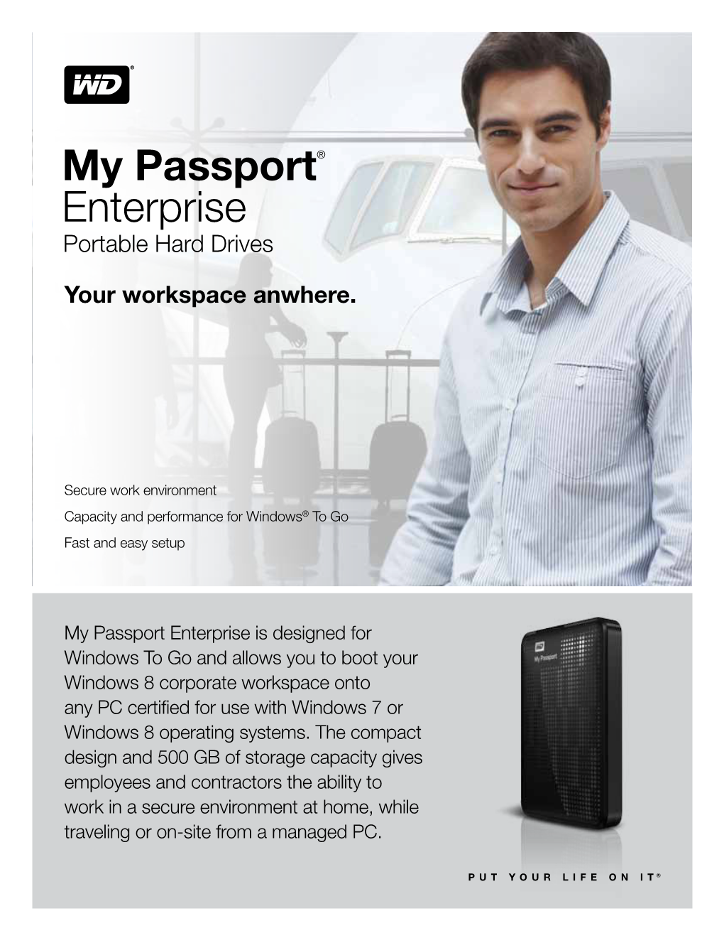 My Passport® Enterprise Portable Hard Drives