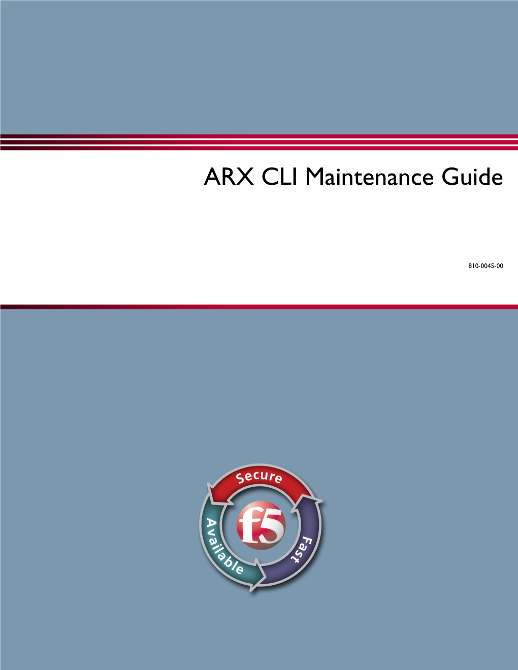 CLI Maintenance Guide