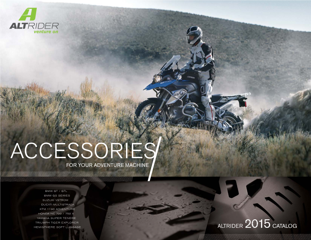 Altrider 2015Catalog Altrider Catalog