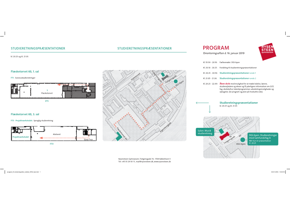 Program Til Orienteringsaften Løsblad 2019 Tryk