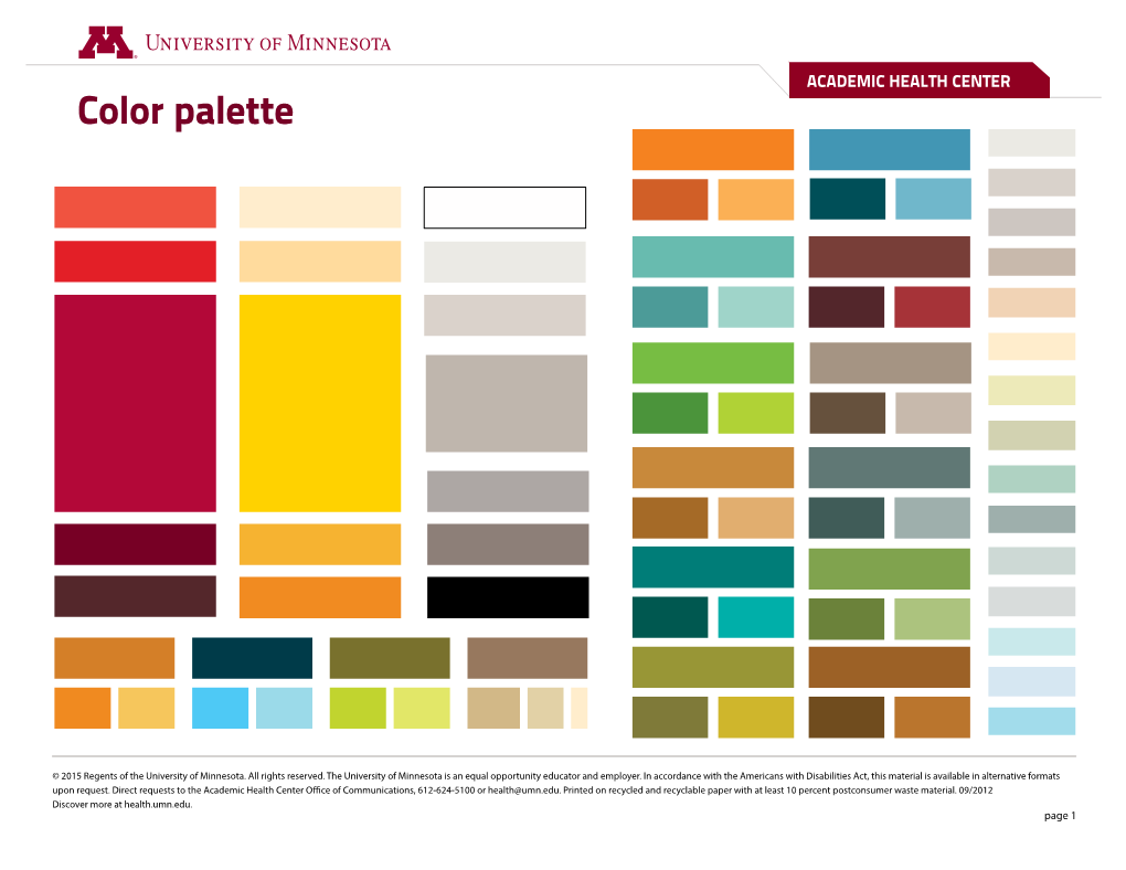 Color Palette