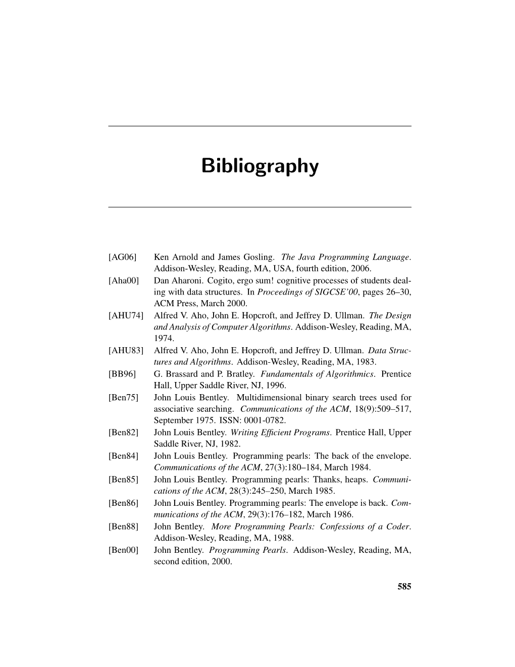 Bibliography