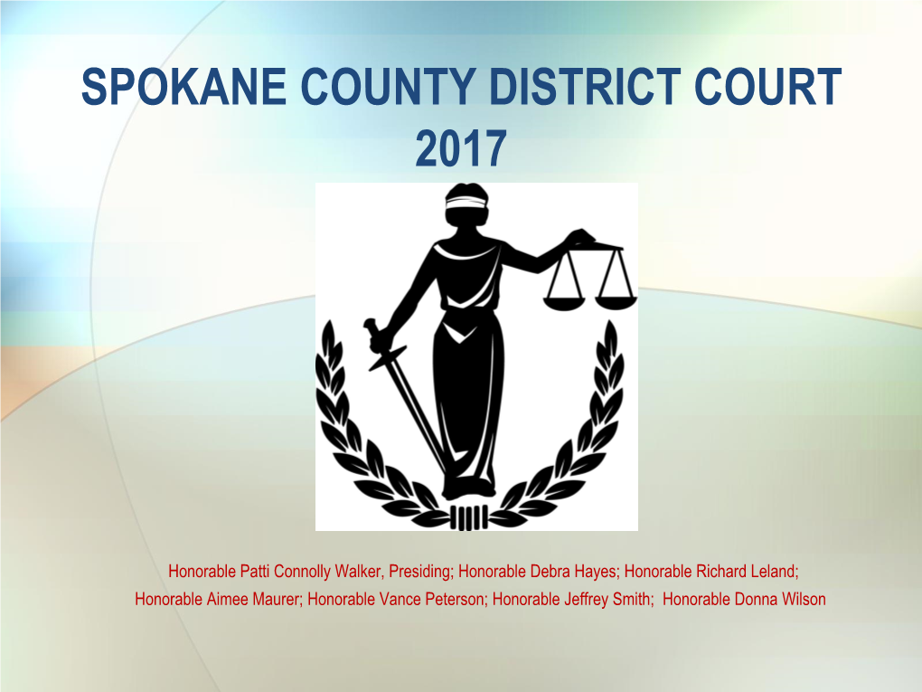 Spokane County District Court 2017