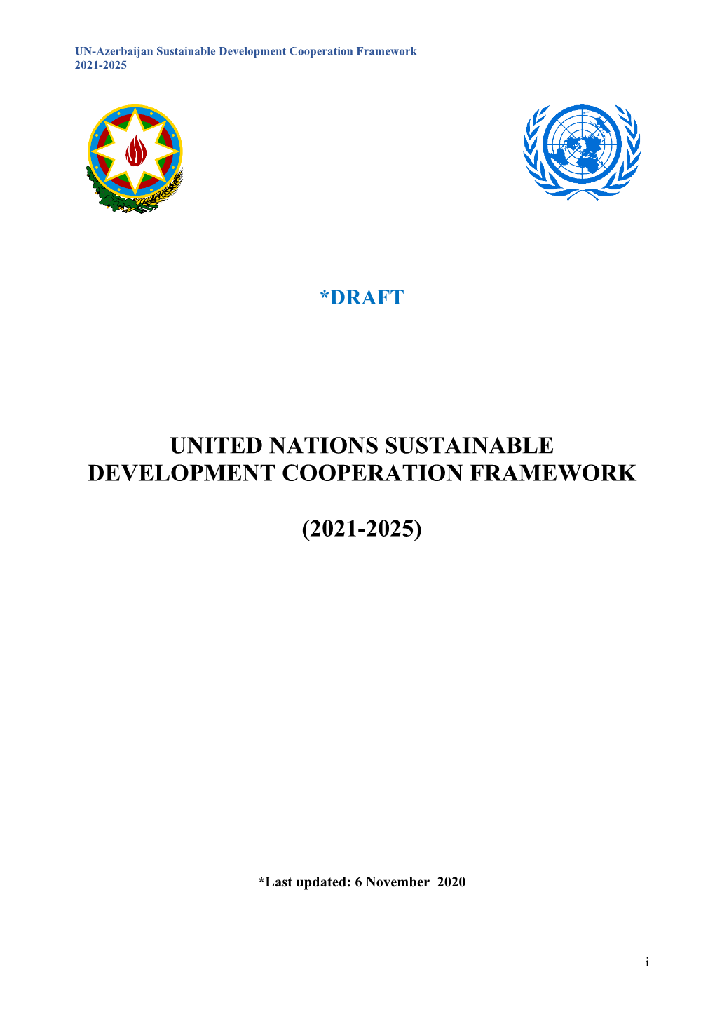 United Nations Sustainable Development Cooperation Framework