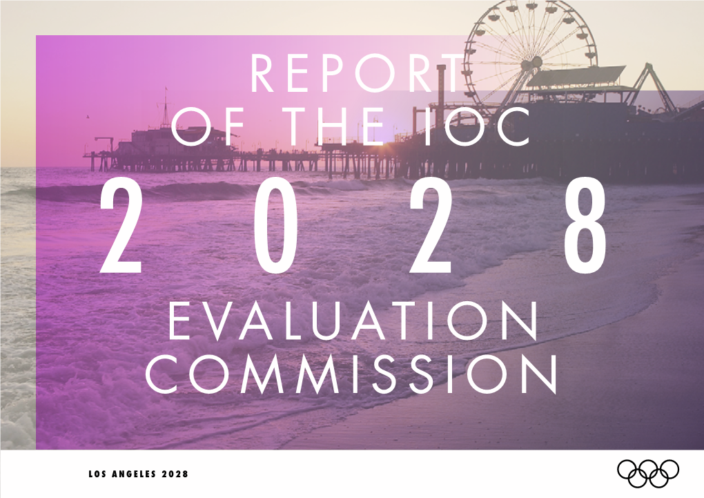 Report of the Ioc Evaluation Commission