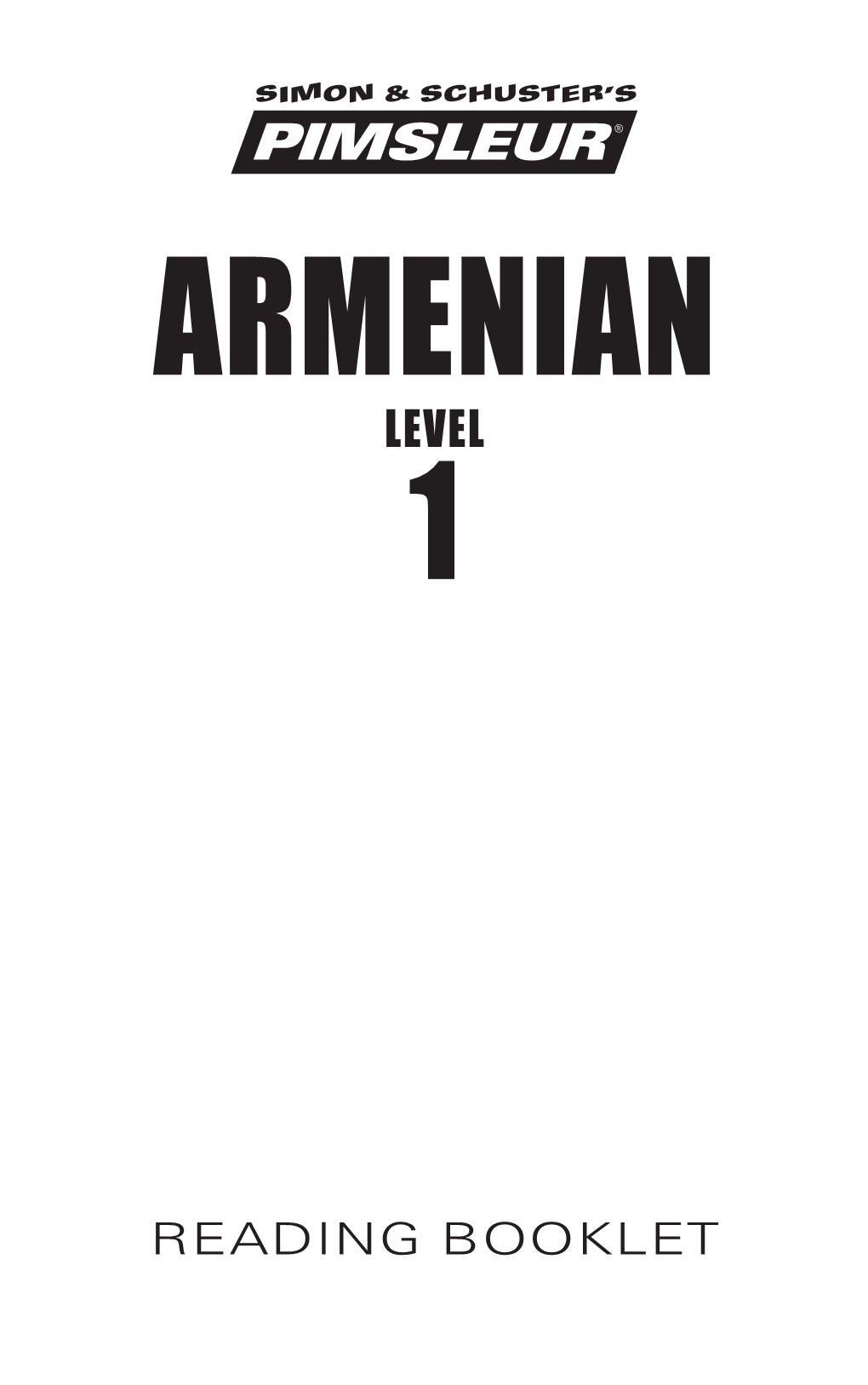 ARMENIAN Level 1