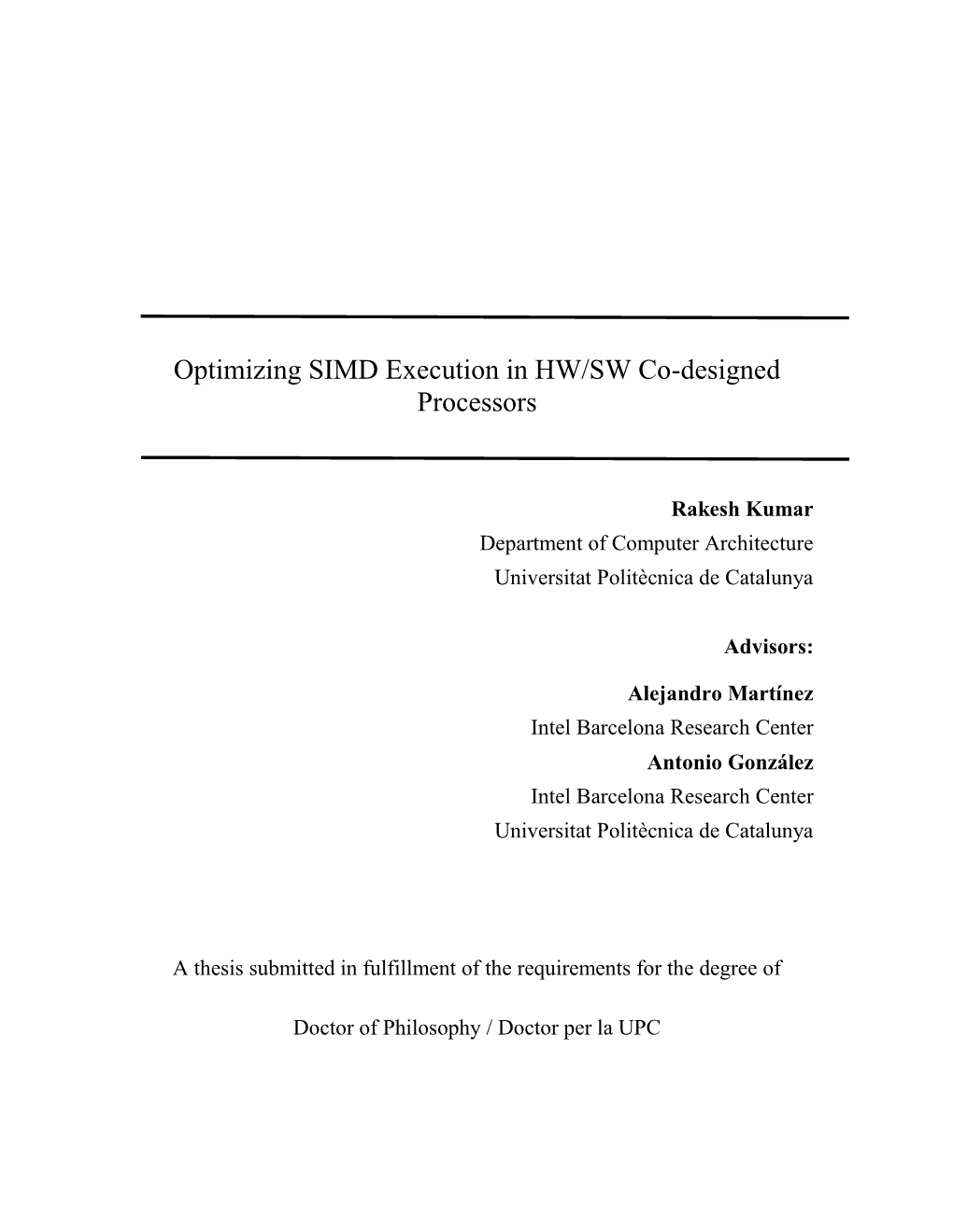 Optimizing SIMD Execution in HW/SW Co-Designed Processors