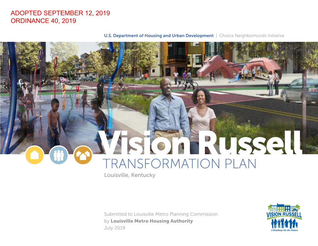 Vision Russell TRANSFORMATION PLAN Louisville, Kentucky