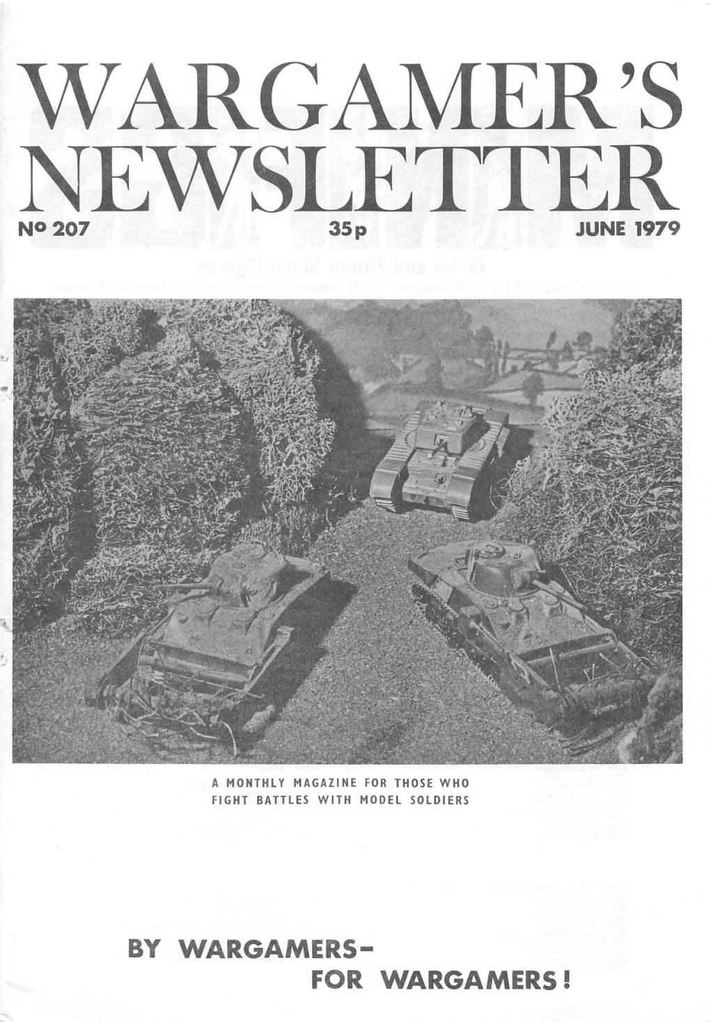 WARGAMER's NEWSLETTER NO 207 35 P JUNE 1979